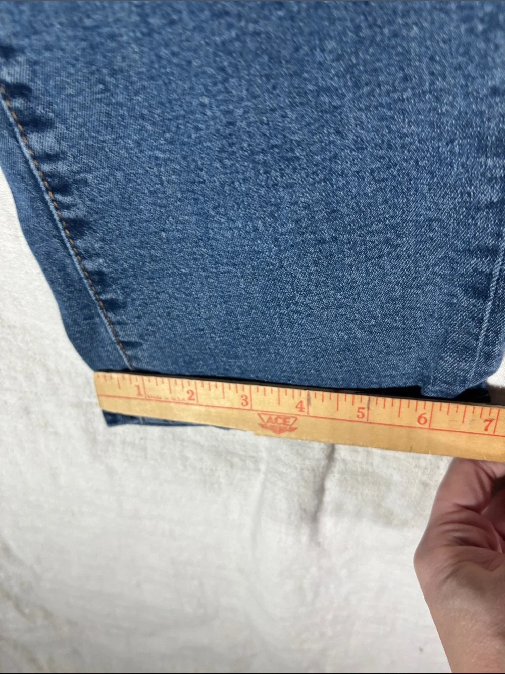 Old Navy Kids 14 Plus Blue Straight-Leg Jeans Adjustable Waist